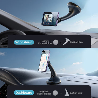 JOYROOM JR-ZS356 Magnetic Car Suction Cup Phone Holder