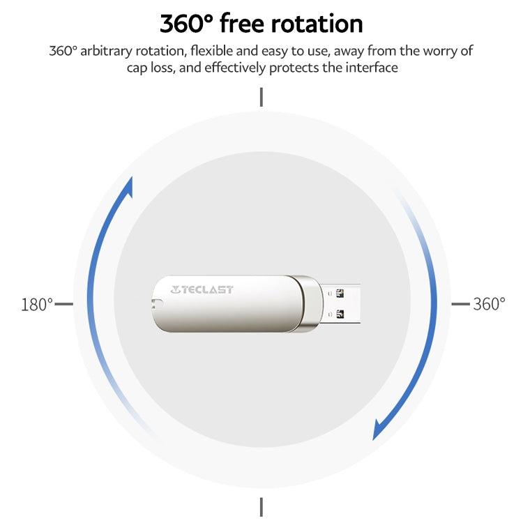 Teclast Leishen Plus Series USB3.0 Twister Flash Drive, 32GB, 64GB, 128GB
