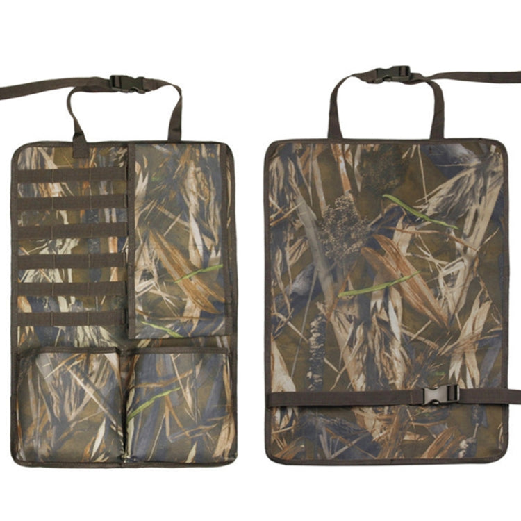 2pcs / Set Car Front Seat Back Camouflage Storage Bag Car Hanging Organiser