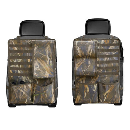 2pcs / Set Car Front Seat Back Camouflage Storage Bag Car Hanging Organiser