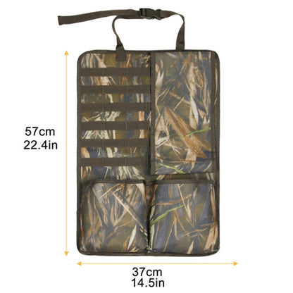 2pcs / Set Car Front Seat Back Camouflage Storage Bag Car Hanging Organiser