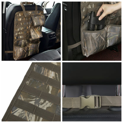 2pcs / Set Car Front Seat Back Camouflage Storage Bag Car Hanging Organiser
