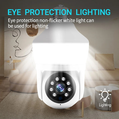 DP43 Bulb-type Motion Tracking Night Vision Smart Camera Supports Voice Intercom, DP43