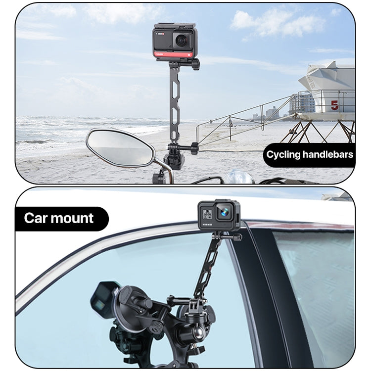 20cm Aluminium Extension Arm Hollow Grip Extender, 20cm