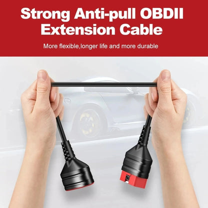 THINKCAR ThinkDiag Car OBD2 Extension Cable, Cable Length: 30cm, THINKCAR OBD2 Extension Cable