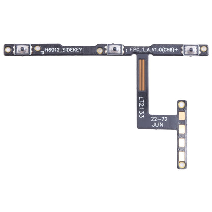 OEM Power Button & Volume Button Flex Cable, For Tecno Spark 30 Pro KL7, For Tecno Spark 30 4G KL6, For Tecno Spark 30C, For Tecno Pova 6 Neo, For Tecno Pova 6, For Tecno Camon 30 Pro CL8, For Tecno Pova 6 Pro LI9, For Tecno Spark 20C BG7n...
