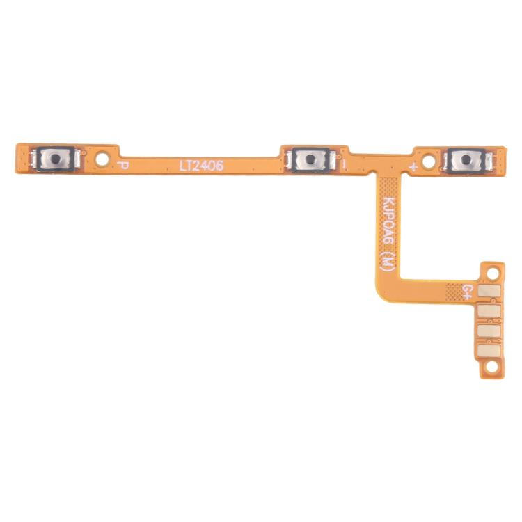 OEM Power Button & Volume Button Flex Cable, For Tecno Spark 30 Pro KL7, For Tecno Spark 30 4G KL6, For Tecno Spark 30C, For Tecno Pova 6 Neo, For Tecno Pova 6, For Tecno Camon 30 Pro CL8, For Tecno Pova 6 Pro LI9, For Tecno Spark 20C BG7n...