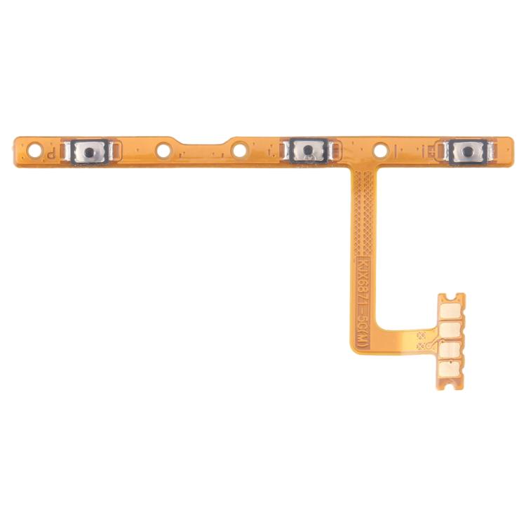 OEM Power Button & Volume Button Flex Cable, For Tecno Spark 30 Pro KL7, For Tecno Spark 30 4G KL6, For Tecno Spark 30C, For Tecno Pova 6 Neo, For Tecno Pova 6, For Tecno Camon 30 Pro CL8, For Tecno Pova 6 Pro LI9, For Tecno Spark 20C BG7n...