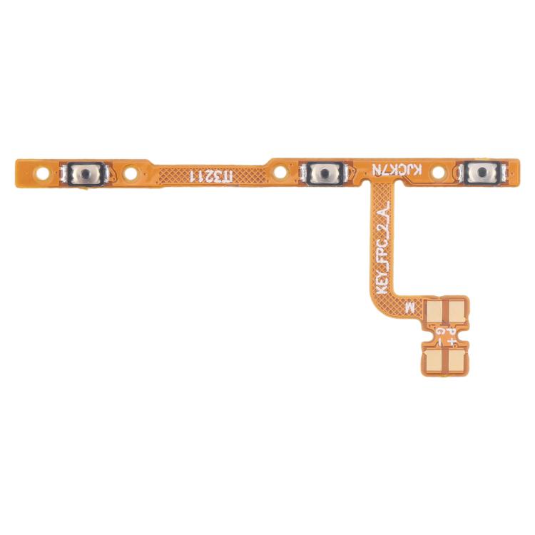 OEM Power Button & Volume Button Flex Cable, For Tecno Spark 30 Pro KL7, For Tecno Spark 30 4G KL6, For Tecno Spark 30C, For Tecno Pova 6 Neo, For Tecno Pova 6, For Tecno Camon 30 Pro CL8, For Tecno Pova 6 Pro LI9, For Tecno Spark 20C BG7n...