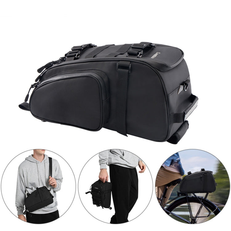CADeN D116 Mountain Bike Panniers Tail Bags Crossbody Camera Bag Photography Lens Shoulder Bag, 30.5 x 17 x 18cm, 37 x 19.5 x 23cm