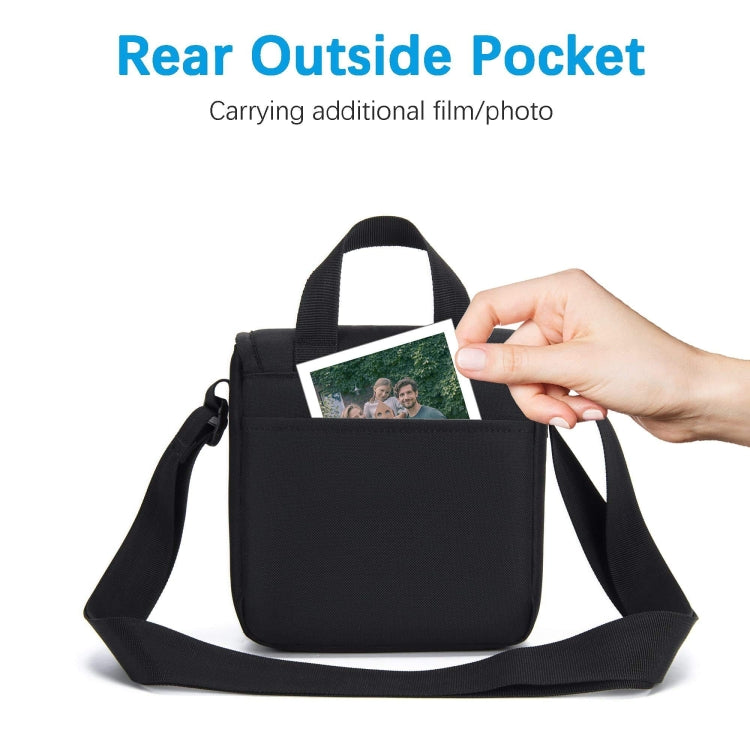 Cwatcun D52 Crossbody Camera Bag Photography Lens Shoulder Bag, 17 x 18 x 11cm
