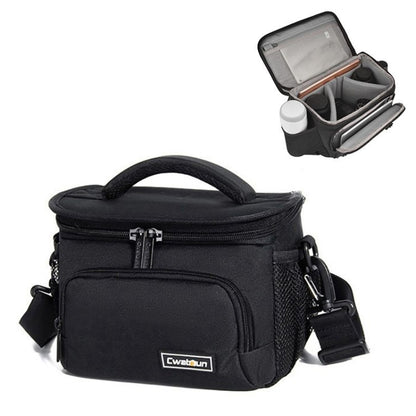 Cwatcun D67 Crossbody Camera Bag Photography Lens Shoulder Bag, 30.5 x 16.5 x 20cm L, 36 x 21 x 24cm XL