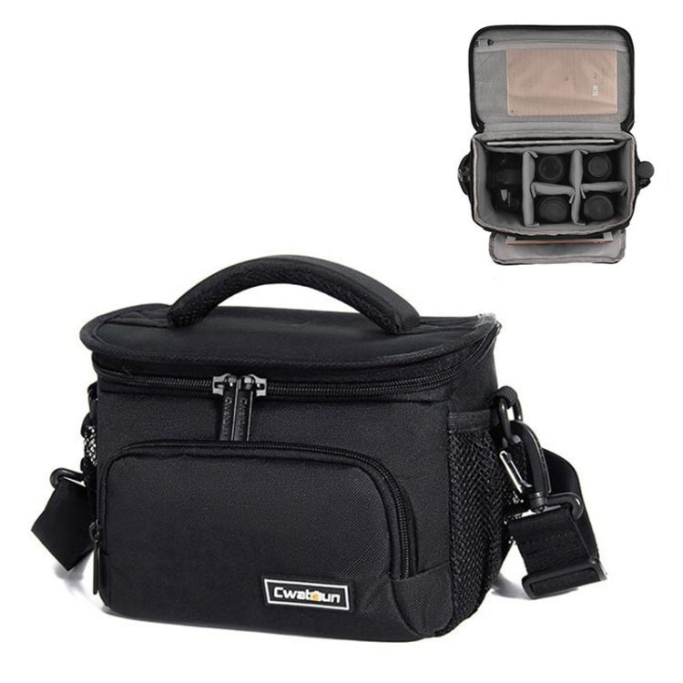 Cwatcun D67 Crossbody Camera Bag Photography Lens Shoulder Bag, 30.5 x 16.5 x 20cm L, 36 x 21 x 24cm XL