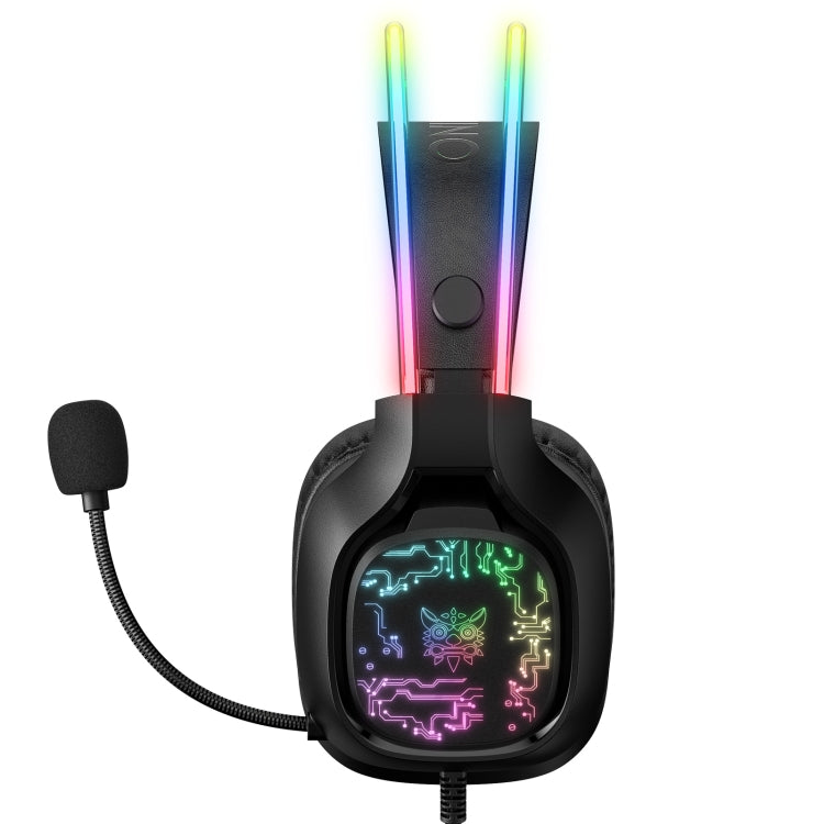 ONIKUMA X22 USB + 3.5mm Colorful Light Wired Gaming Headset with Mic, Cable length: 1.8m, X22