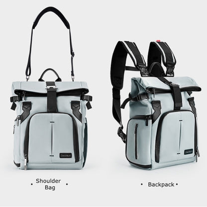 Cwatcun D95 Large Capacity Photography Backpack Shoulders Laptop Camera Bag, 27 x 37 x 16cm, 30.5 x 18 x 38cm