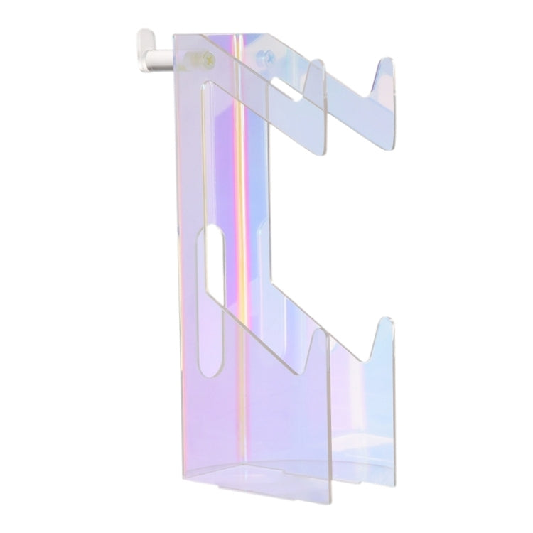 Acrylic Colorful Game Controller Headphone Storage Display Stand, Colorful Game Controller Display Stand