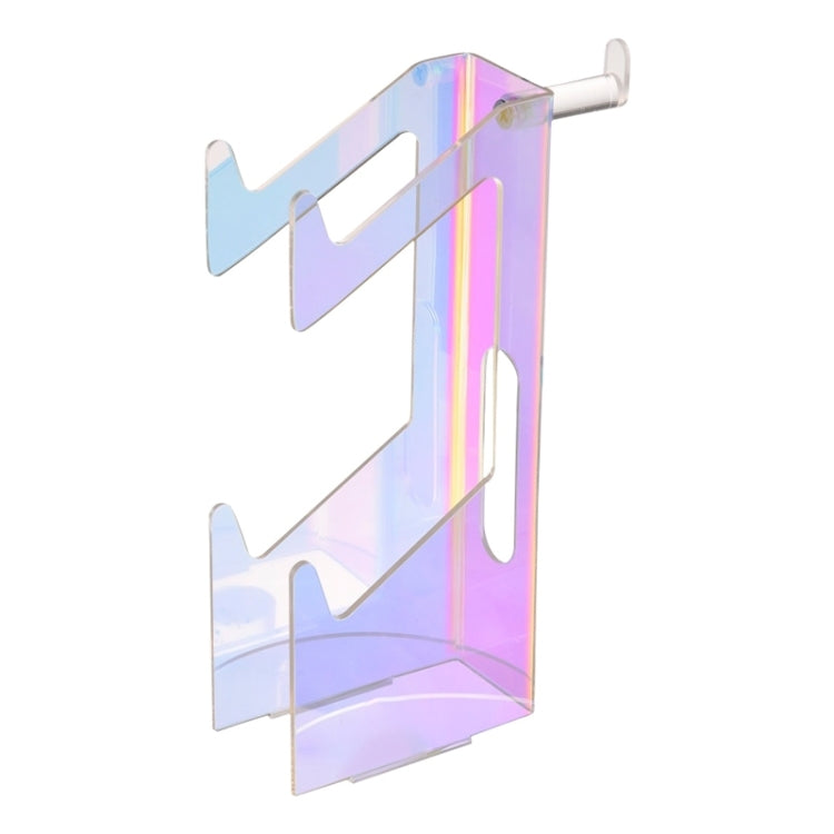 Acrylic Colorful Game Controller Headphone Storage Display Stand, Colorful Game Controller Display Stand