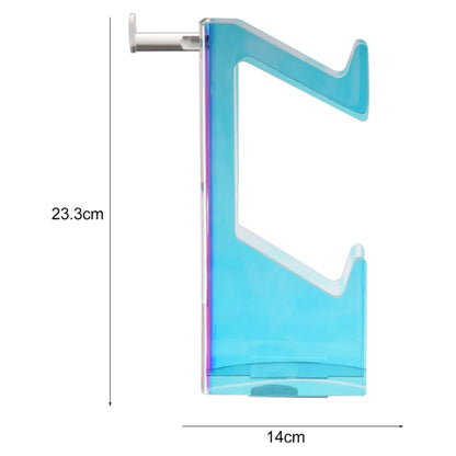 Acrylic Colorful Game Controller Headphone Storage Display Stand, Colorful Game Controller Display Stand