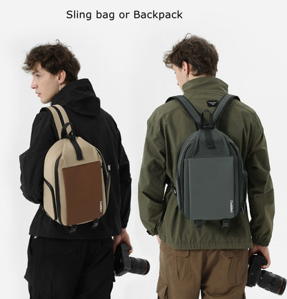 Cwatcun D107 Large Capacity Photography Backpack Shoulders Laptop Camera Bag, 22 x 36 x 16cm