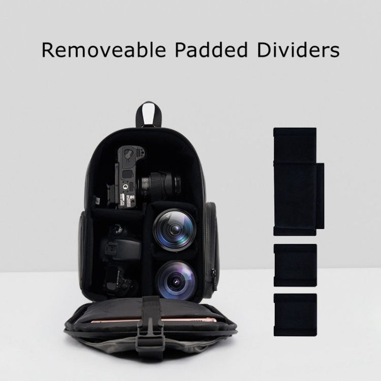 Cwatcun D107 Large Capacity Photography Backpack Shoulders Laptop Camera Bag, 22 x 36 x 16cm