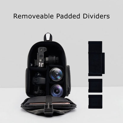 Cwatcun D107 Large Capacity Photography Backpack Shoulders Laptop Camera Bag, 22 x 36 x 16cm
