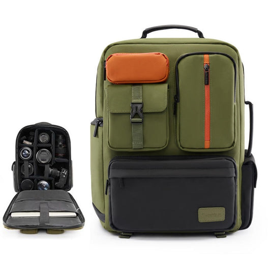 Cwatcun D117 Large Capacity Photography Backpack Shoulders Laptop Camera Bag, 42 x 31 x 13cm, 43.3 x 33 x 13cm