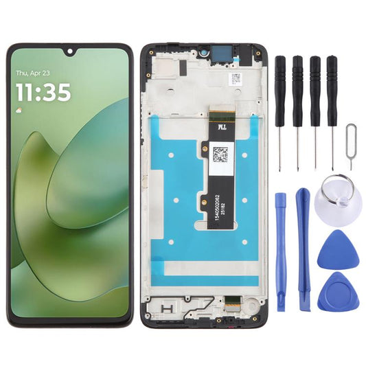 OEM LCD Screen Digitizer Full Assembly with Frame, For Motorola Moto G06, For Motorola Moto G15 Power, For Motorola Moto E15, For Motorola Moto G05, For Motorola Moto G15, For Motorola Moto G35, For Motorola Moto G55, For Motorola Moto G 5G 2024...