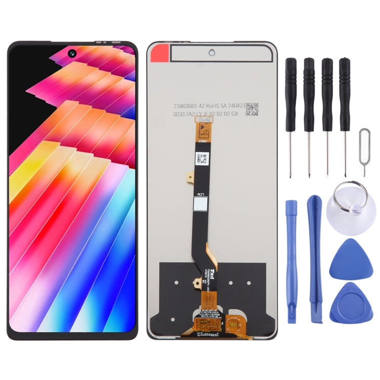 OEM LCD Screen with Digitizer Full Assembly, For Infinix GT 30 5G X6876, For Infinix Hot 60 5G X6726, For Infinix Hot 60 Pro 4G X6885, For Infinix Smart 10 Plus 4G X6725B, For Infinix Smart 10 4G X6725, For Infinix GT 30 Pro 5G X6873