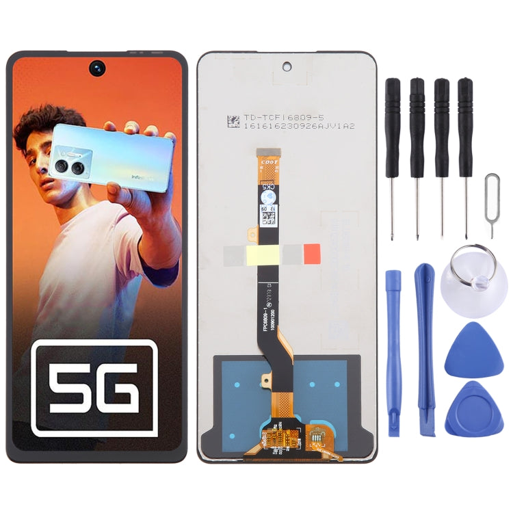 OEM LCD Screen with Digitizer Full Assembly, For Infinix GT 30 5G X6876, For Infinix Hot 60 5G X6726, For Infinix Hot 60 Pro 4G X6885, For Infinix Smart 10 Plus 4G X6725B, For Infinix Smart 10 4G X6725, For Infinix GT 30 Pro 5G X6873