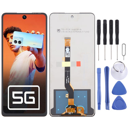 OEM LCD Screen with Digitizer Full Assembly, For Infinix GT 30 5G X6876, For Infinix Hot 60 5G X6726, For Infinix Hot 60 Pro 4G X6885, For Infinix Smart 10 Plus 4G X6725B, For Infinix Smart 10 4G X6725, For Infinix GT 30 Pro 5G X6873