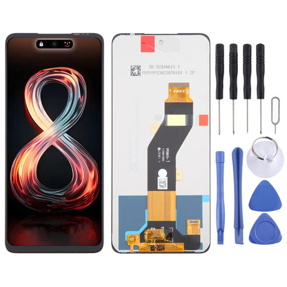 OEM LCD Screen with Digitizer Full Assembly, For Infinix GT 30 5G X6876, For Infinix Hot 60 5G X6726, For Infinix Hot 60 Pro 4G X6885, For Infinix Smart 10 Plus 4G X6725B, For Infinix Smart 10 4G X6725, For Infinix GT 30 Pro 5G X6873