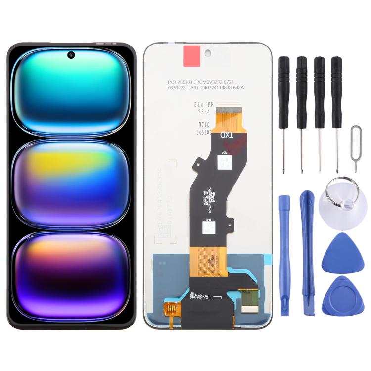 OEM LCD Screen with Digitizer Full Assembly, For Infinix GT 30 5G X6876, For Infinix Hot 60 5G X6726, For Infinix Hot 60 Pro 4G X6885, For Infinix Smart 10 Plus 4G X6725B, For Infinix Smart 10 4G X6725, For Infinix GT 30 Pro 5G X6873