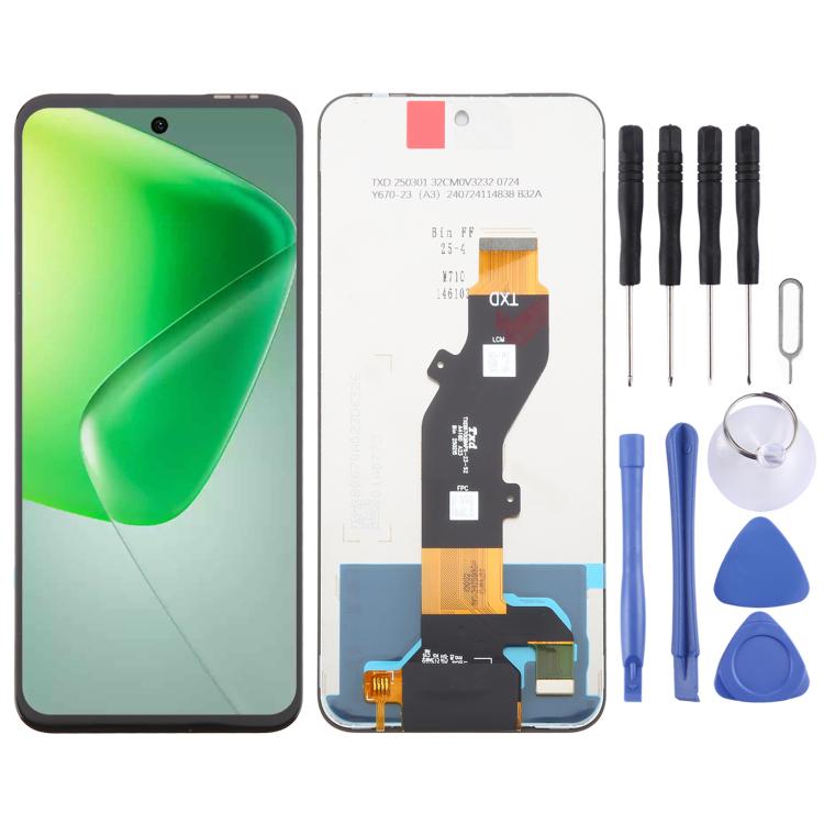 OEM LCD Screen with Digitizer Full Assembly, For Infinix GT 30 5G X6876, For Infinix Hot 60 5G X6726, For Infinix Hot 60 Pro 4G X6885, For Infinix Smart 10 Plus 4G X6725B, For Infinix Smart 10 4G X6725, For Infinix GT 30 Pro 5G X6873