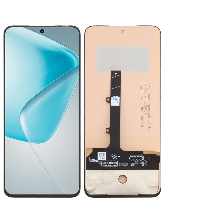OEM LCD Screen with Digitizer Full Assembly, For Infinix GT 30 5G X6876, For Infinix Hot 60 5G X6726, For Infinix Hot 60 Pro 4G X6885, For Infinix Smart 10 Plus 4G X6725B, For Infinix Smart 10 4G X6725, For Infinix GT 30 Pro 5G X6873