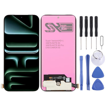 OEM LCD Screen with Digitizer Full Assembly, For Infinix GT 50 Pro X6891, For Infinix Hot 70 X6895B, For Infinix Note Edge X6887, For Infinix Smart 20 X6840 X6840B, For Infinix Note 60 Pro X6878, For Infinix Note 60 X6879, For Infinix Hot 60i 5G X6730 ...