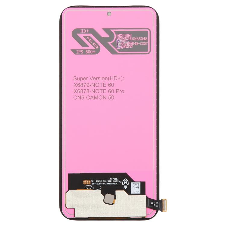 OEM LCD Screen with Digitizer Full Assembly, For Infinix GT 50 Pro X6891, For Infinix Hot 70 X6895B, For Infinix Note Edge X6887, For Infinix Smart 20 X6840 X6840B, For Infinix Note 60 Pro X6878, For Infinix Note 60 X6879, For Infinix Hot 60i 5G X6730 ...