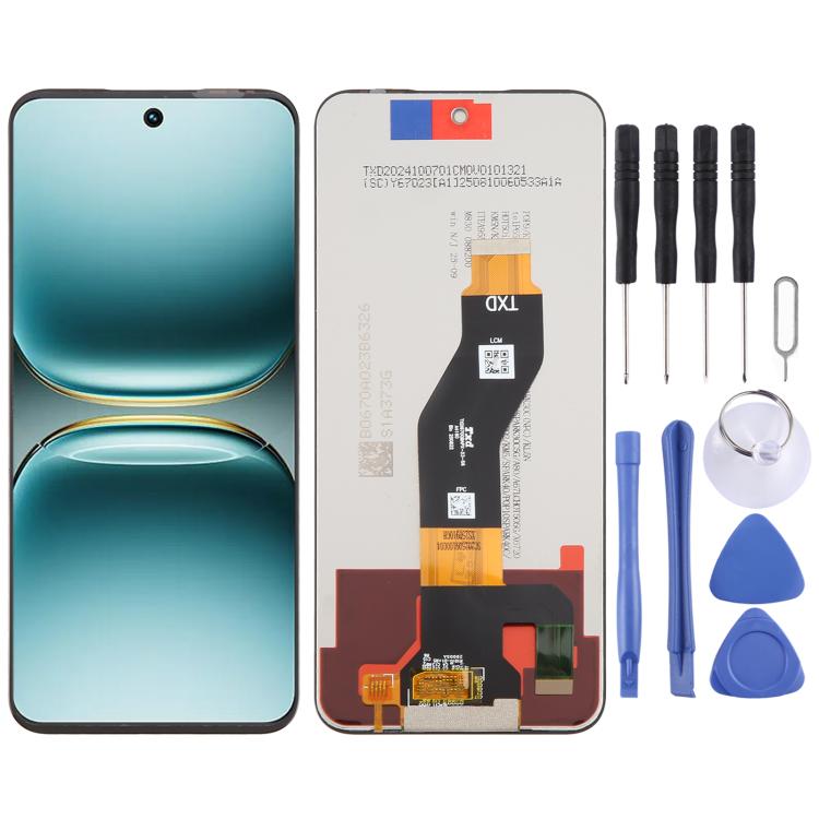OEM LCD Screen with Digitizer Full Assembly, For Tecno Pova 7 LJ7, For Tecno Pop 10, For Tecno Spark 40 Pro 4G KM6, For Tecno Spark 40 4G KM5, For Tecno Pova 7 Ultra 5G LJ9, For Tecno Spark Go 2, For Tecno Camon 40 Premier 5G CM8