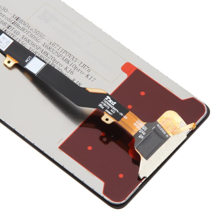 OEM LCD Screen with Digitizer Full Assembly, For Tecno Pova 7 LJ7, For Tecno Pop 10, For Tecno Spark 40 Pro 4G KM6, For Tecno Spark 40 4G KM5, For Tecno Pova 7 Ultra 5G LJ9, For Tecno Spark Go 2, For Tecno Camon 40 Premier 5G CM8