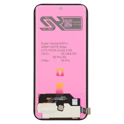 OEM LCD Screen with Digitizer Full Assembly, For Tecno Camon 50 Pro 5G CN7c, For Tecno Pova Curve 2 5G LK7K, For Tecno Camon 50 Ultra CN7c, For Tecno Camon 50 Pro 4G CN5c, For Tecno Camon 50 4G CN5, For Tecno Pop 10 Pro                                 ...