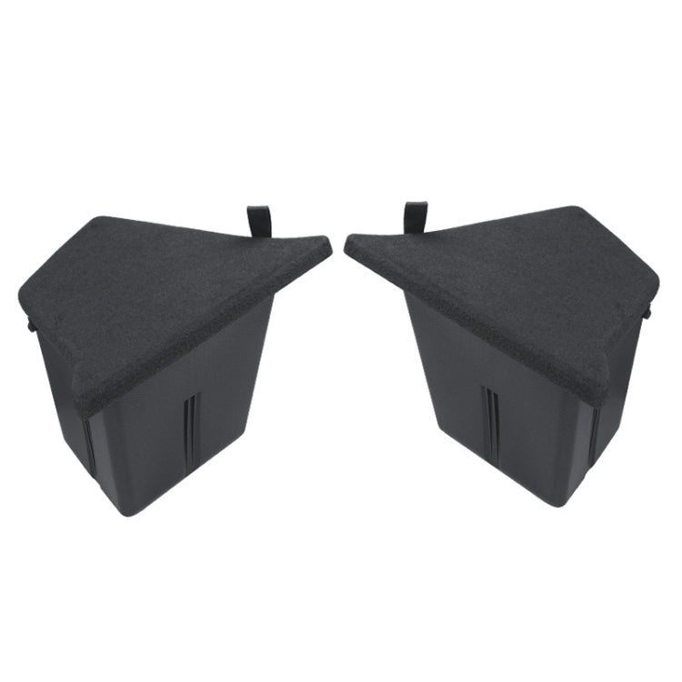 For Tesla Model Y 2021-2023 2pcs / Set Car Trunk Side Storage Box, Flagship Model, with Cover, without Cover