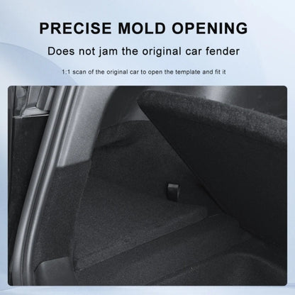 For Tesla Model Y 2021-2023 2pcs / Set Car Trunk Side Storage Box, Flagship Model, with Cover, without Cover