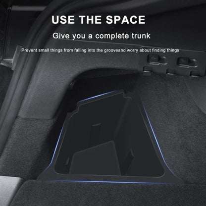 For Tesla Model Y 2021-2023 2pcs / Set Car Trunk Side Storage Box, Flagship Model, with Cover, without Cover