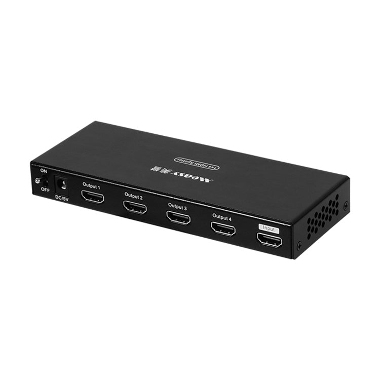 Measy SPH104 1 to 4 4K HDMI 1080P Simultaneous Display Splitter, 1 to 4, AU Plug, 1 to 4, EU Plug, 1 to 4, UK Plug