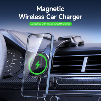 DUZZONA V3 15W Car Magnetic Wireless Charger Phone Holder, V3