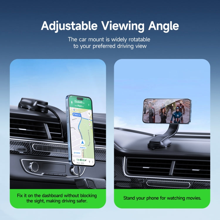 DUZZONA V3 15W Car Magnetic Wireless Charger Phone Holder, V3