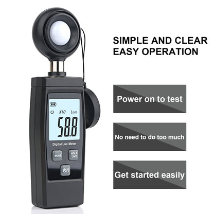 RZ851 Digital Light Meter, Range: 0-200,000 Lux, RZ851