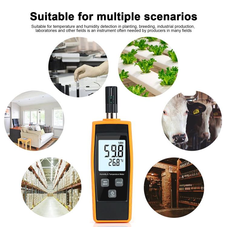 RZ852 Digital Temperature and Humidity Meter, RZ852