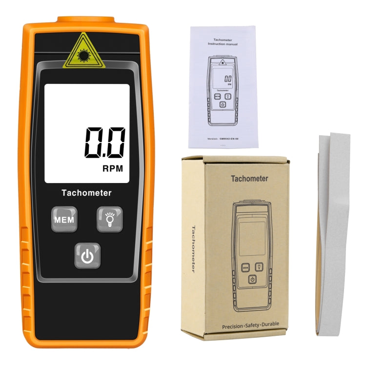 RZ835 Digital Tachometer, Range: 2.5-99999RPM, RZ835