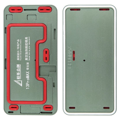 LCD Screen Frame Vacuum Heating Glue Removal Mold with Holder, For iPhone 16 Pro Max, For iPhone 16 Pro, For iPhone 16 Plus, For iPhone 16, For iPhone 15 Pro Max, For iPhone 15 Pro, For iPhone 15 Plus, For iPhone 15, For iPhone 14 Plus, For iPhone 14