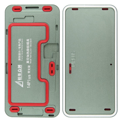 LCD Screen Frame Vacuum Heating Glue Removal Mold with Holder, For iPhone 16 Pro Max, For iPhone 16 Pro, For iPhone 16 Plus, For iPhone 16, For iPhone 15 Pro Max, For iPhone 15 Pro, For iPhone 15 Plus, For iPhone 15, For iPhone 14 Plus, For iPhone 14